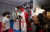 Čerti si došli pro nezbedy do boxerského klubu, v klubu Garage pak děti čekalo peklo