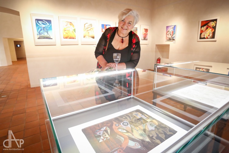 Marie Michaela Šechtlová oslavuje životní jubileum pestrou výstavou