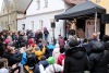 Při křtu knihy o filmovém příběhu Gumpa tuhla čokoláda. Lidi ale počasí neodradilo
