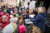 Při křtu knihy o filmovém příběhu Gumpa tuhla čokoláda. Lidi ale počasí neodradilo