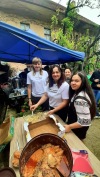 Na česko-ukrajinském setkání v Prachaticích zněla lidová hudba. Děti vystavily kresby