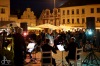 Stánek navštívily kvintety. Amadeus zahráli na náměstí Vivaldiho, BraAgas evropské lidovky