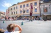 Komedianti v ulicích bavili v Táboře malé i velké divadlem i koncerty