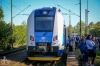 Poslední zahoukání vlaku. Roudná se po 150 letech loučila s tratí a železniční stanicí