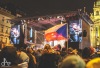 Lidé na Národní třídě i Václavském náměstí si připomínali odkaz 17. listopadu