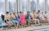 Vánoční hecboj dvojic byl zdravě vyhecovaný. Děti mnohdy měřily síly s dospělými