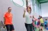 Vánoční hecboj dvojic byl zdravě vyhecovaný. Děti mnohdy měřily síly s dospělými