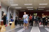 Vánoční hecboj dvojic byl zdravě vyhecovaný. Děti mnohdy měřily síly s dospělými