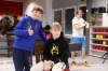 Vánoční hecboj dvojic byl zdravě vyhecovaný. Děti mnohdy měřily síly s dospělými