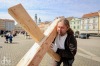 Velikonoční hrkání v Českých Budějovicích navštívily stovky lidí 