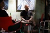 Jihočeská výtvarnice Šárka Vildová vystavuje v Rock Café. Přijel i bojovník Jiří Procházka