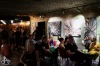 Jihočeská výtvarnice Šárka Vildová vystavuje v Rock Café. Přijel i bojovník Jiří Procházka