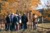 Na Den republiky vyrazili lidé na nejjižnější bod ČR. Stezka svobody připomíná hrůzy minulého režimu 