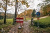 Na Den republiky vyrazili lidé na nejjižnější bod ČR. Stezka svobody připomíná hrůzy minulého režimu 