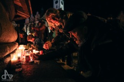 Tábor si připomněl 17. listopad důstojnou akcí