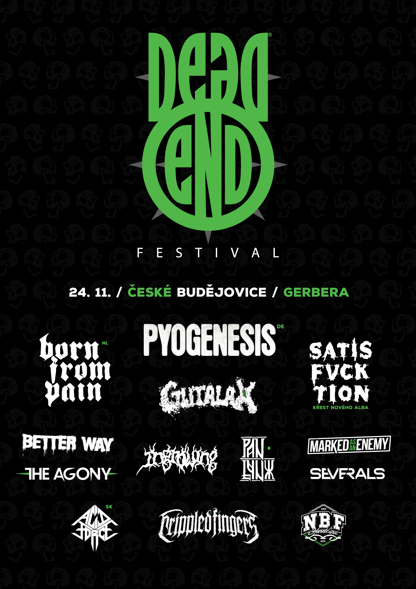 Festival Dead End přiveze do Budějovic zahraniční hvězdy, tajemného Pana Lynxe i nová jména