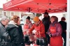 Vánoční trhy v Táboře byly plné lidí. Polévky šly na dračku