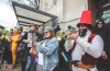Blanicko-čekanický masopust rozjařily scénky ve stylu Vrchní, prchni! Bojoval však o masky