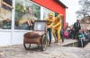 Blanicko-čekanický masopust rozjařily scénky ve stylu Vrchní, prchni! Bojoval však o masky