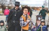 Blanicko-čekanický masopust rozjařily scénky ve stylu Vrchní, prchni! Bojoval však o masky