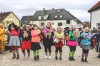 Blanicko-čekanický masopust rozjařily scénky ve stylu Vrchní, prchni! Bojoval však o masky