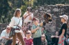 Kozí hrádek ovládli dravci, nad letním kinem to jiskřilo