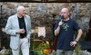 Bonsai bere posluchače na magická místa jižních Čech. Na Dívčím kameni s ní vystoupil Martin Hilský