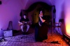 Déšť vyhnal Kalle do průchodu. V Třeboni si tak lidé užili unikátní koncert