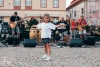 To byl konec prázdnin. Roztančené táborské náměstí i Santana pro malé onkobojovníky