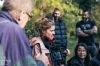 Z natáčení filmu Divočina. V lesích u Sezimova Ústí se starej schovává před koncem světa