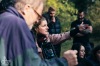 Z natáčení filmu Divočina. V lesích u Sezimova Ústí se starej schovává před koncem světa