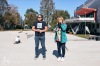 Slavnostní otevření. Na jedinečné skateplaza se odehrála první soutěž o nejlepší trik 