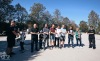 Slavnostní otevření. Na jedinečné skateplaza se odehrála první soutěž o nejlepší trik 