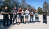 Slavnostní otevření. Na jedinečné skateplaza se odehrála první soutěž o nejlepší trik 