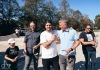Slavnostní otevření. Na jedinečné skateplaza se odehrála první soutěž o nejlepší trik 