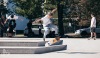 Slavnostní otevření. Na jedinečné skateplaza se odehrála první soutěž o nejlepší trik 