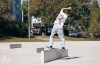 Slavnostní otevření. Na jedinečné skateplaza se odehrála první soutěž o nejlepší trik 