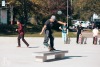 Slavnostní otevření. Na jedinečné skateplaza se odehrála první soutěž o nejlepší trik 