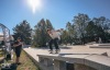 Slavnostní otevření. Na jedinečné skateplaza se odehrála první soutěž o nejlepší trik 