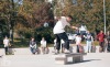 Slavnostní otevření. Na jedinečné skateplaza se odehrála první soutěž o nejlepší trik 