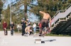 Slavnostní otevření. Na jedinečné skateplaza se odehrála první soutěž o nejlepší trik 