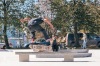 Slavnostní otevření. Na jedinečné skateplaza se odehrála první soutěž o nejlepší trik 