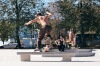Slavnostní otevření. Na jedinečné skateplaza se odehrála první soutěž o nejlepší trik 