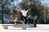 Slavnostní otevření. Na jedinečné skateplaza se odehrála první soutěž o nejlepší trik 