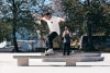 Slavnostní otevření. Na jedinečné skateplaza se odehrála první soutěž o nejlepší trik 