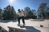 Slavnostní otevření. Na jedinečné skateplaza se odehrála první soutěž o nejlepší trik 