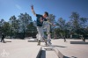 Slavnostní otevření. Na jedinečné skateplaza se odehrála první soutěž o nejlepší trik 