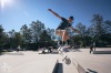 Slavnostní otevření. Na jedinečné skateplaza se odehrála první soutěž o nejlepší trik 