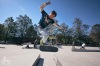 Slavnostní otevření. Na jedinečné skateplaza se odehrála první soutěž o nejlepší trik 
