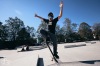 Slavnostní otevření. Na jedinečné skateplaza se odehrála první soutěž o nejlepší trik 